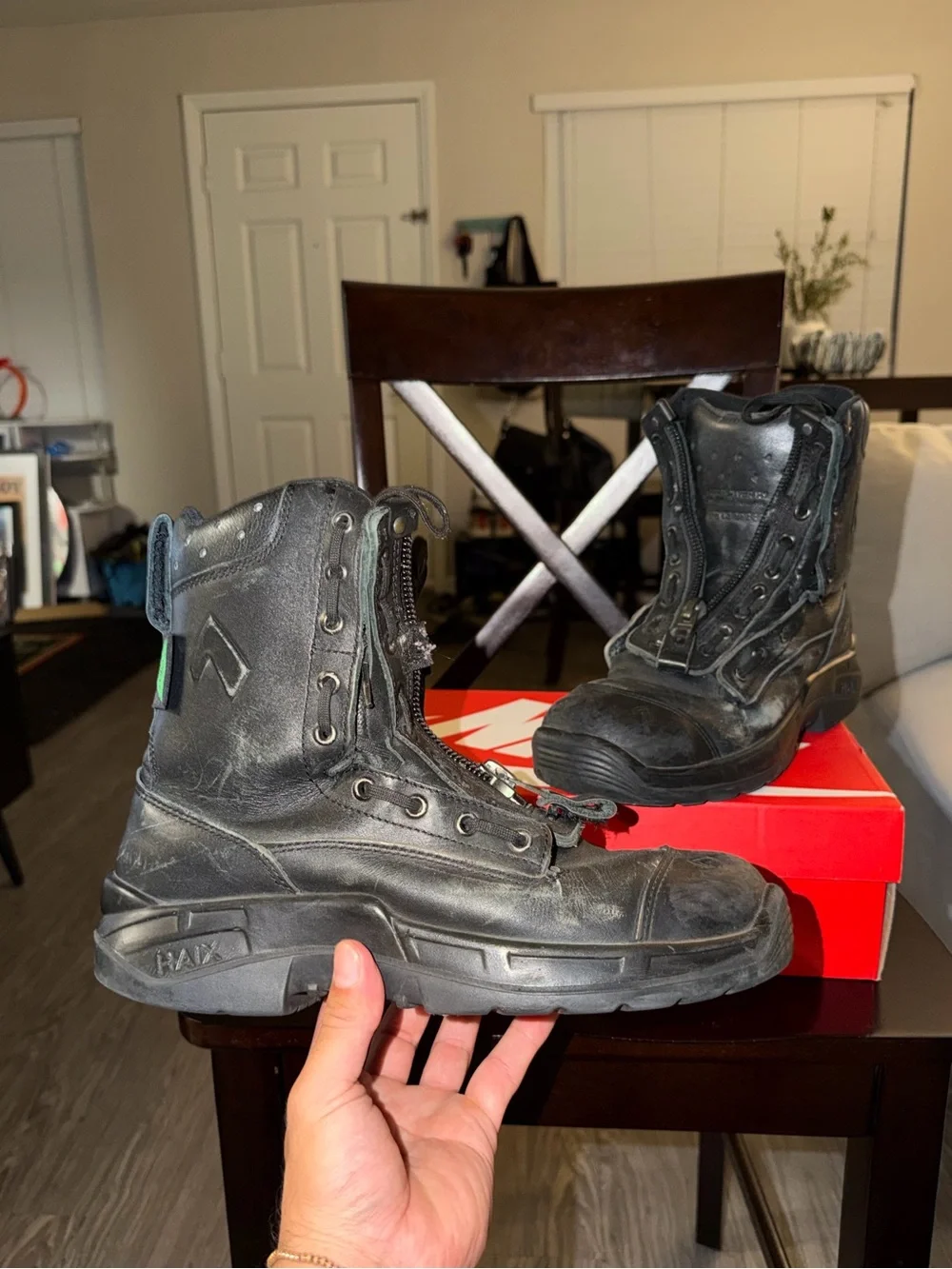 Haix Airpower XR1 Pro EMS Fire Boots Mens Size 10W